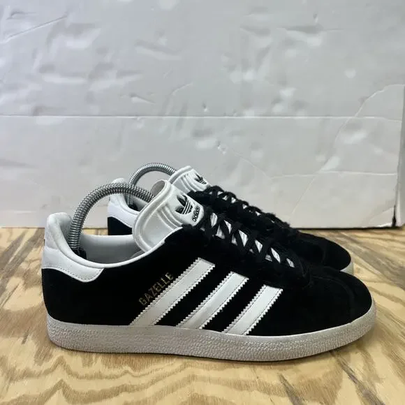 Adidas Originals Gazelle Black Suede Sneakers Women’s Size Men’s  Skater